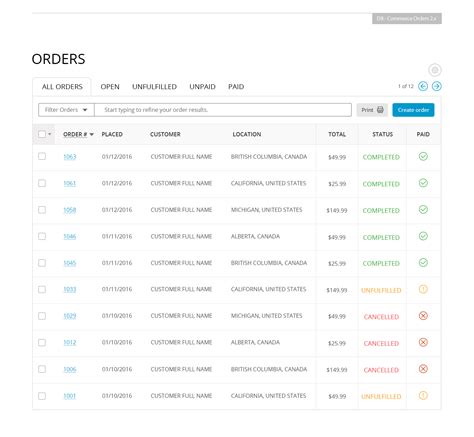 Toradh íomhá ar Order Processing Admin Page