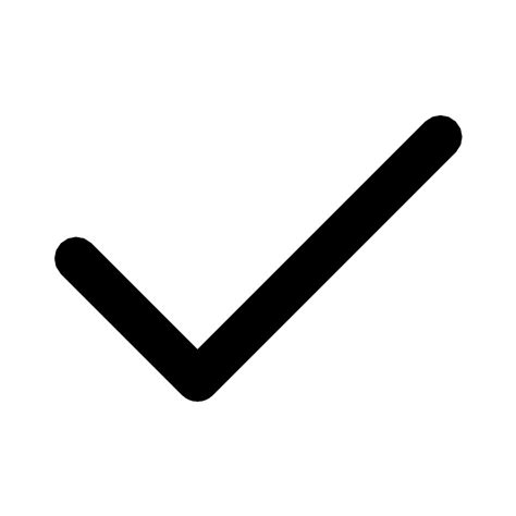 Toradh íomhá ar Check Vector SVG Sign