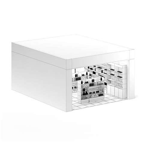 Toradh íomhá ar Clothes Store 3D Model