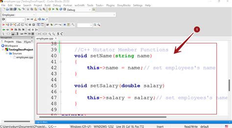 Image result for Beginner Accessor and Mutator Code Example