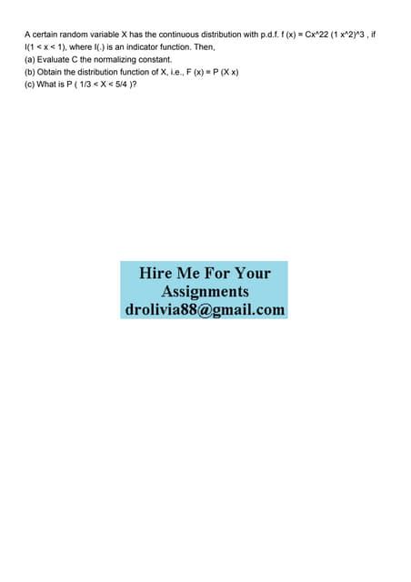 Image result for Distdistribution Function O Continuous Random Variable