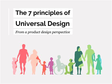 The 7 principles of Universal Design — FROLIC studio | Sustainability ...