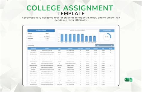 Image result for Assignment Tracker. Excel Template Free