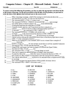 Afbeeldingsresultaten voor Free Computer Science Matching Worksheets for Middle School