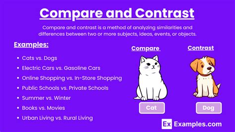 Image result for Contrasting Examples