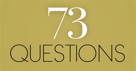 Image result for Vogue 70 Questions Interview