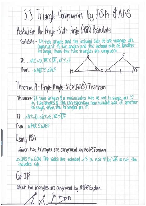 Image result for Asa Theorem Geometry Examples