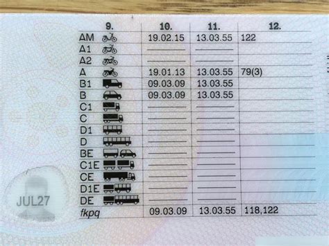 Image result for Codes for Drivers License