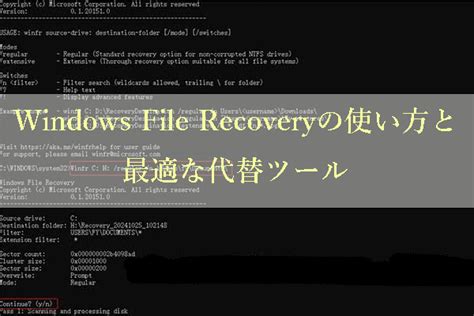 Windows File Recovery Free に対する画像結果