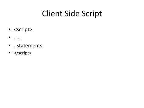 Image result for Client-Side Script