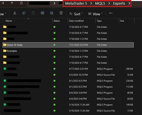 MT5 Windows Folder Structure に対する画像結果