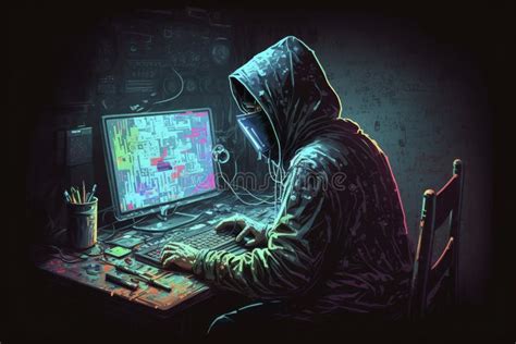 Toradh íomhá ar Hacker Code Line