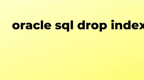 Toradh íomhá ar Drop in SQL Simple Words