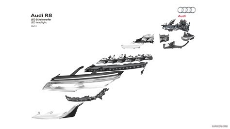 Image result for Audi R8 Exploded View with Label