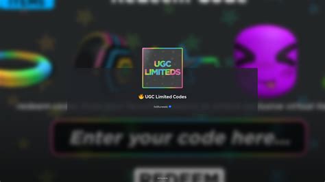 Image result for Roblox UGC Codes Redeem