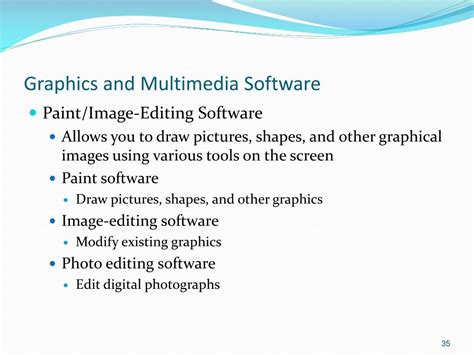 Image result for What Is Graphics and Multimedia Software