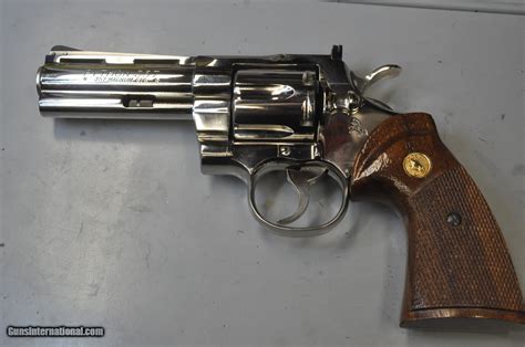 Image result for Nickel Plated Colt Python