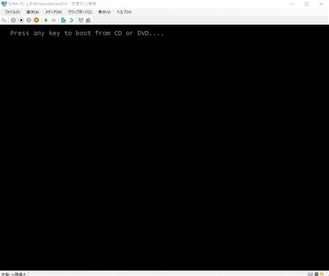 Image result for Windows Server Manager 2019 Installation Boot Menu