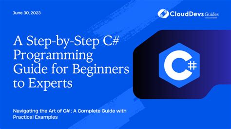 Image result for C# Tutorial for Experienced Programmers