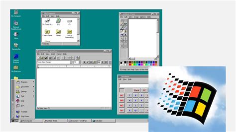 Image result for Windows 95 Taskbar Transparent Icon