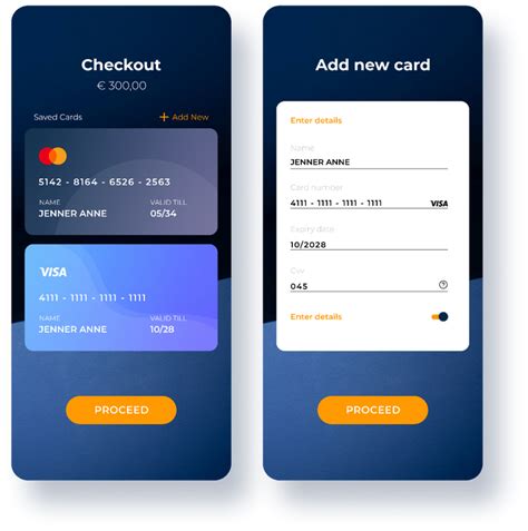 Image result for Scan Debit Card at Check Out UI