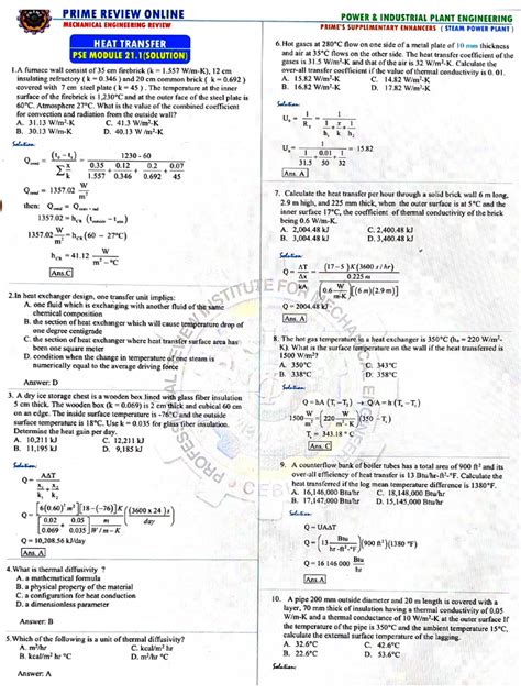 Image result for Heat Transfer Worksheet Answer Key Front and Back