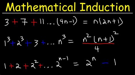 Image result for Mathematical Induction Examples and Solutions