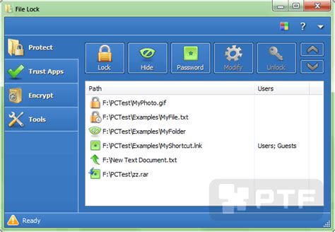 File Lock Software for Windows 7 に対する画像結果