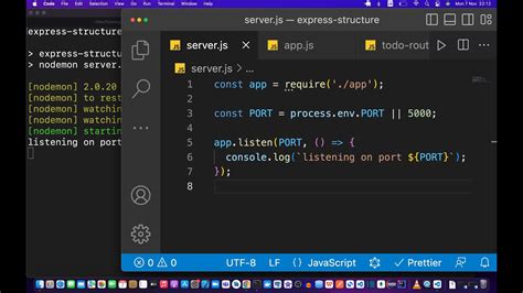 Express.js Folder Structure に対する画像結果