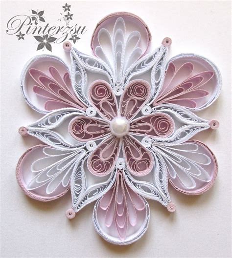 Image result for Quilling Snowflake Patterns