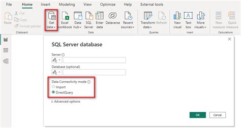 Afbeeldingsresultaten voor Import vs DirectQuery