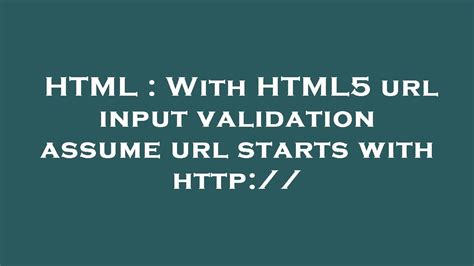 Image result for Input URL in HTML
