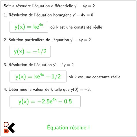Exo7 Equation Differentielle に対する画像結果
