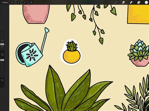 How to Draw Stickers in Procreate に対する画像結果