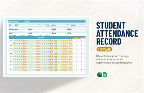 Image result for Attendance Tracking Sheet for Students