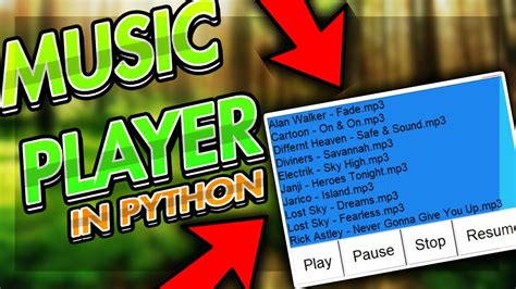 Python Pygame Music Player Tkinter に対する画像結果