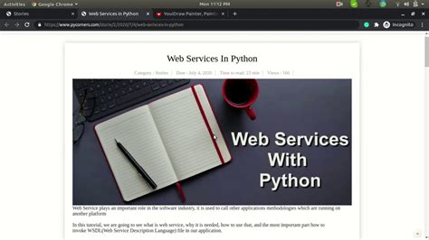 Web Service Python に対する画像結果