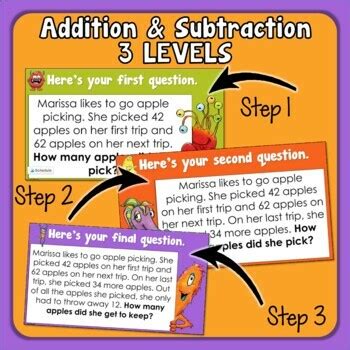 Image result for 2 Step Addition and Subtraction Word Problems