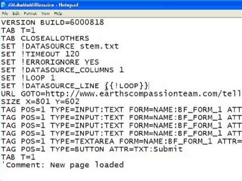 Image result for Menu-Menu Scripts iMacro