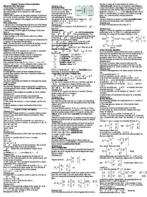 Image result for Matrix Calculus Cheat Sheet