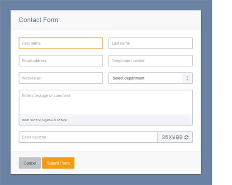 Image result for Form UI HTML/CSS