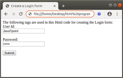Image result for How to Use HTML to Create Forms