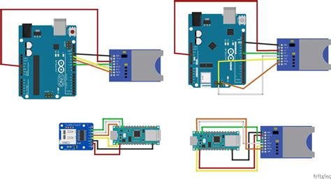 Afbeeldingsresultaten voor SD Card Arduino Connection