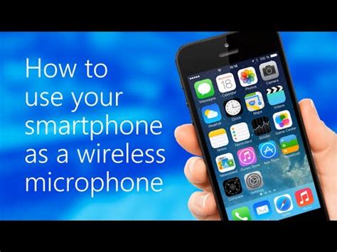 Image result for Using a Phone as a Microphone