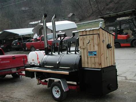 Image result for How to Build Barbecue Smoker Trailer