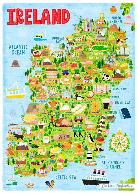 Toradh íomhá ar Fun Ireland Map