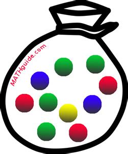 תוצאת תמונה עבור Example Marble Probability