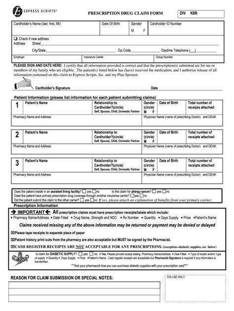 Image result for DRG Claim Form