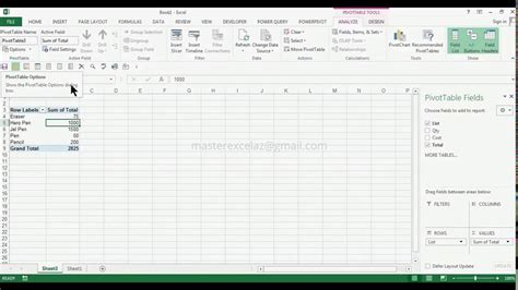 Pivot Table Tools Design Tab に対する画像結果