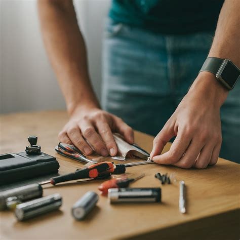 Image result for Battery Compartment On Keyless Push Button Door Lock